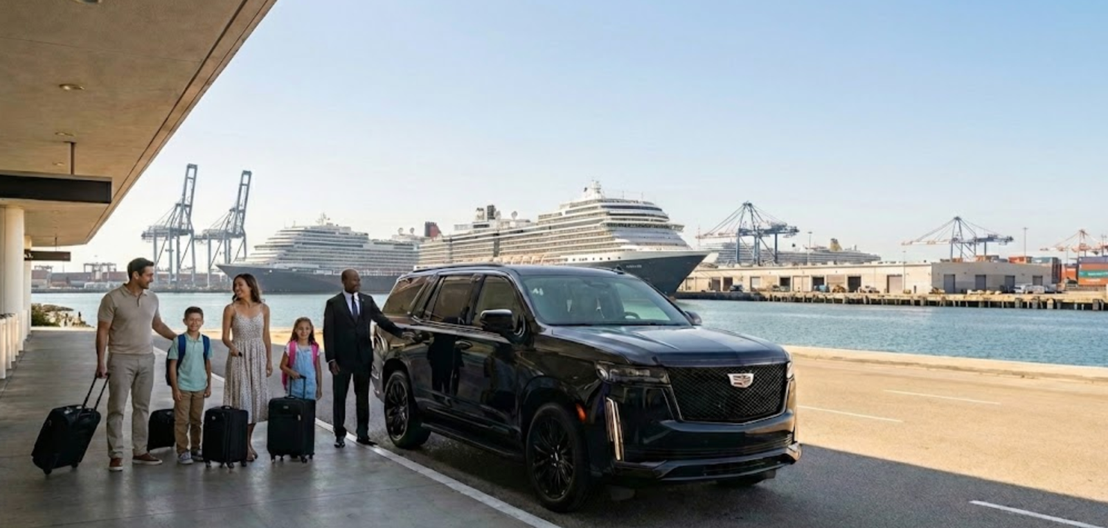 Cruise port transfer service Los Angeles